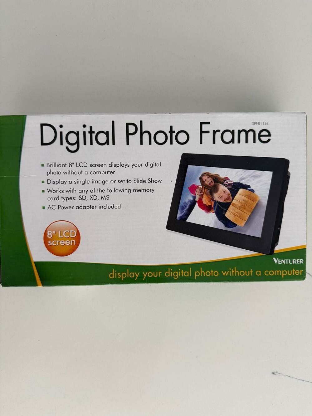 Venturer Digital Photo Frame DPF811SE 8 Inch